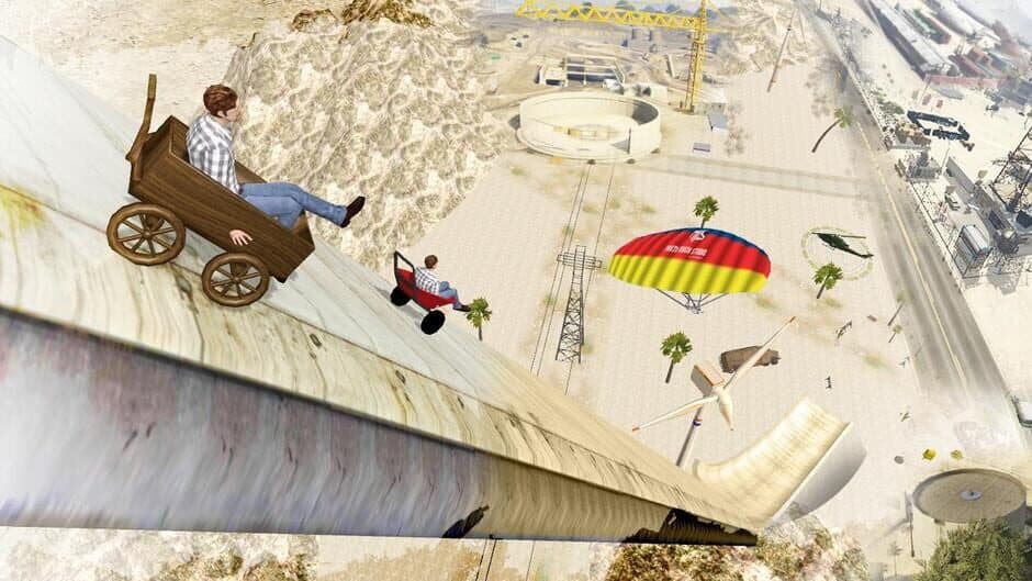 Скриншот 1 из Wheels on Impossible Ramp