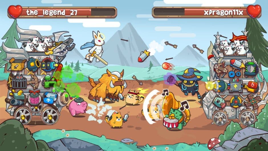 Скриншот 3 из Cat'n'Robot: Idle Defense
