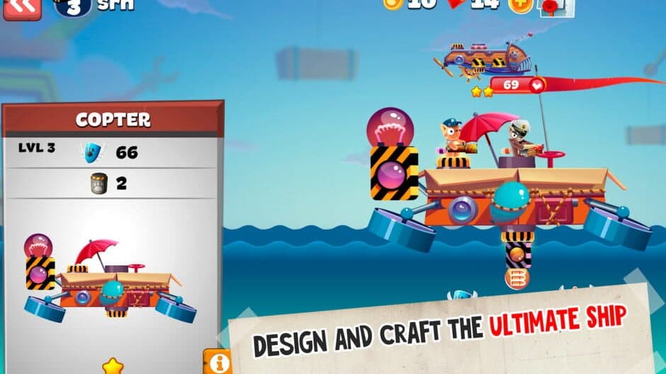 Скриншот 5 из Navy Cats: Ship Battle