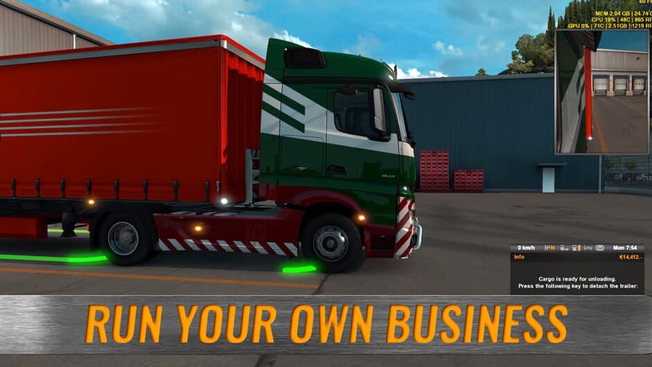 Скриншот 1 из Europe Truck Simulator
