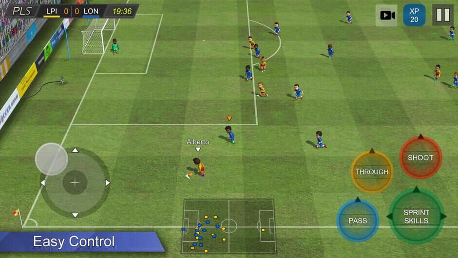Скриншот 1 из Pro League Soccer