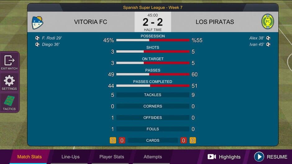 Скриншот 4 из Pro League Soccer