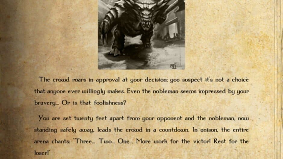 Скриншот 2 из Gamebook Adventures 3: Slaves of Rema