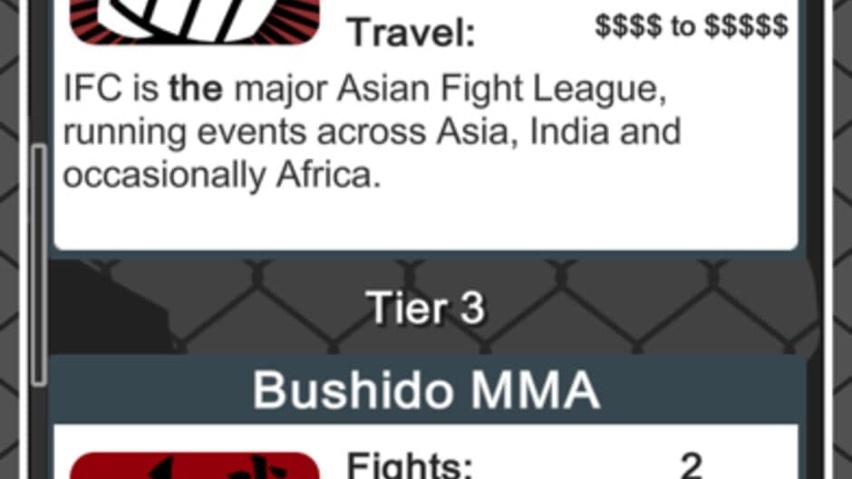 Скриншот 2 из MMA Manager