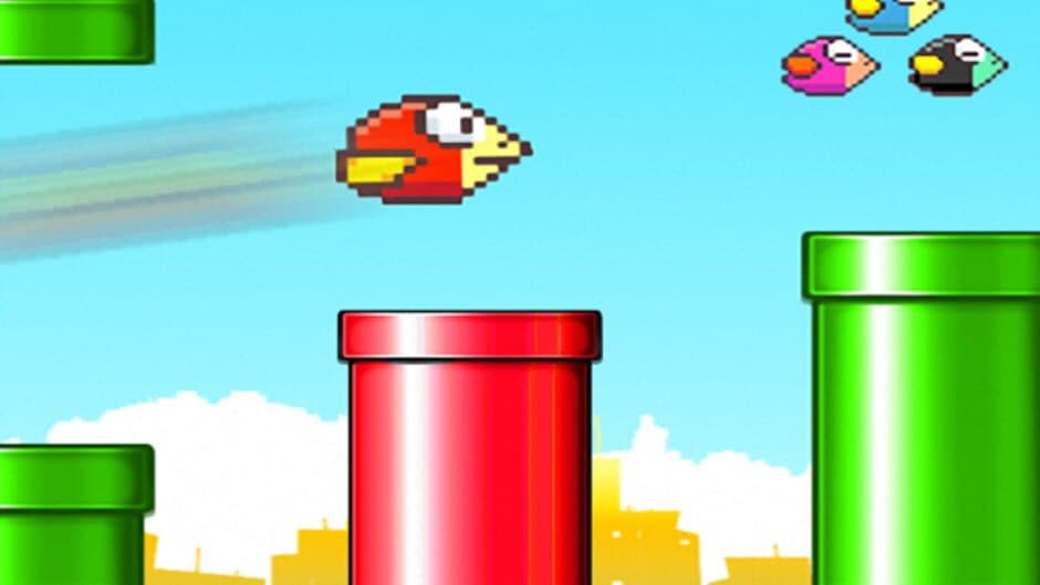 Скриншот 2 из Jumpy Red Bird: Tube Hopper