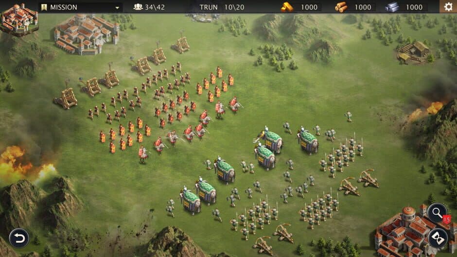 Скриншот 4 из Rome Empire War: Strategy Games