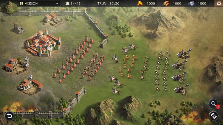 Скриншот 5 из Rome Empire War: Strategy Games