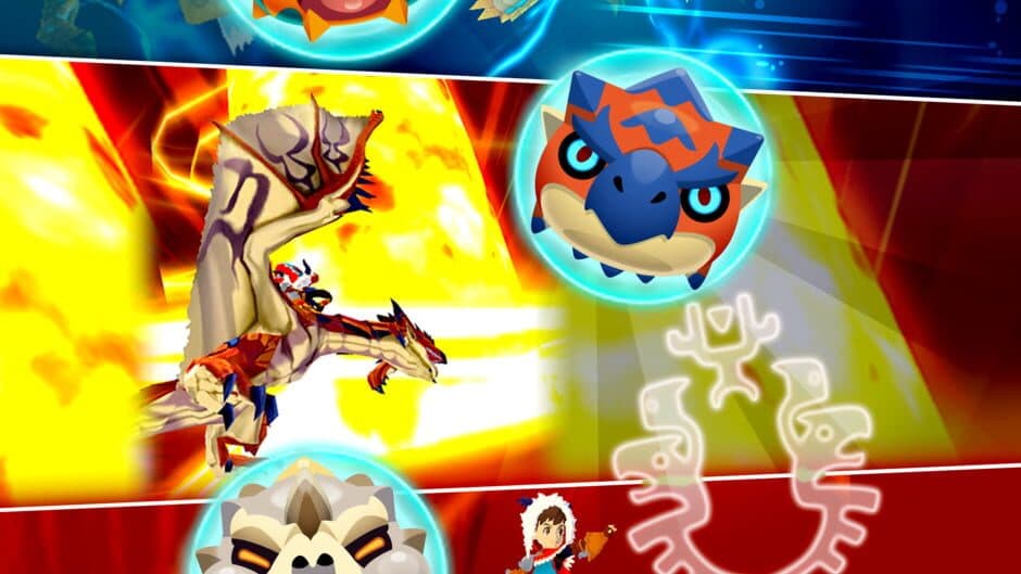 Скриншот 3 из Otomon Drop: Monster Hunter Stories