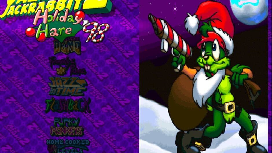 Скриншот 1 из Jazz Jackrabbit 2: Holiday Hare 98
