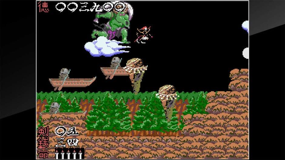 Скриншот 2 из Arcade Archives: The Genji and the Heike Clans