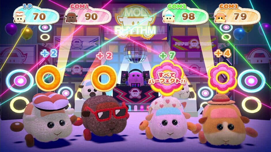 Скриншот 3 из Pui Pui Molcar Let's! Molcar Party!
