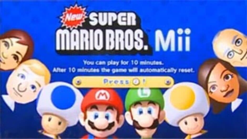 Скриншот 1 из New Super Mario Bros. Mii