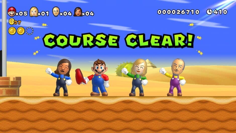 Скриншот 3 из New Super Mario Bros. Mii