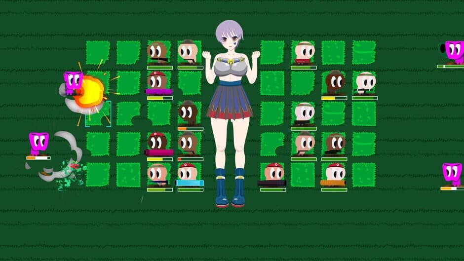 Скриншот 6 из Throb of Lovegirl: A Ero Waifu TD