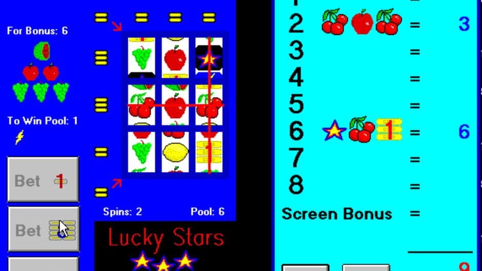 Скриншот 3 из Lucky Stars Video Slots