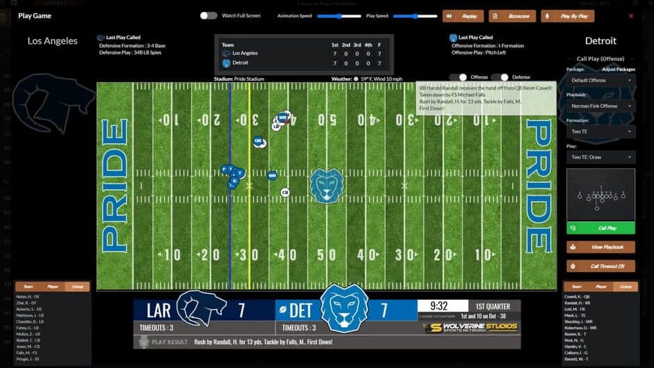 Скриншот 2 из Draft Day Sports: Pro Football 2022