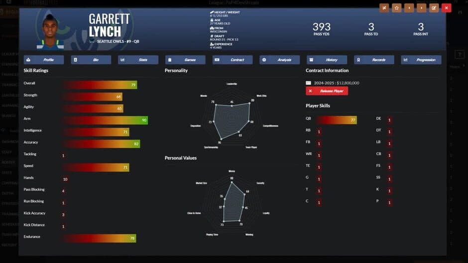 Скриншот 4 из Draft Day Sports: Pro Football 2022