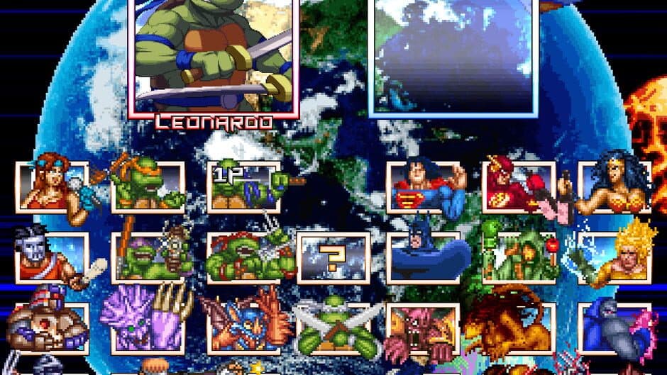 Скриншот 1 из Teenage Mutant Ninja Turtles X Justice League Turbo