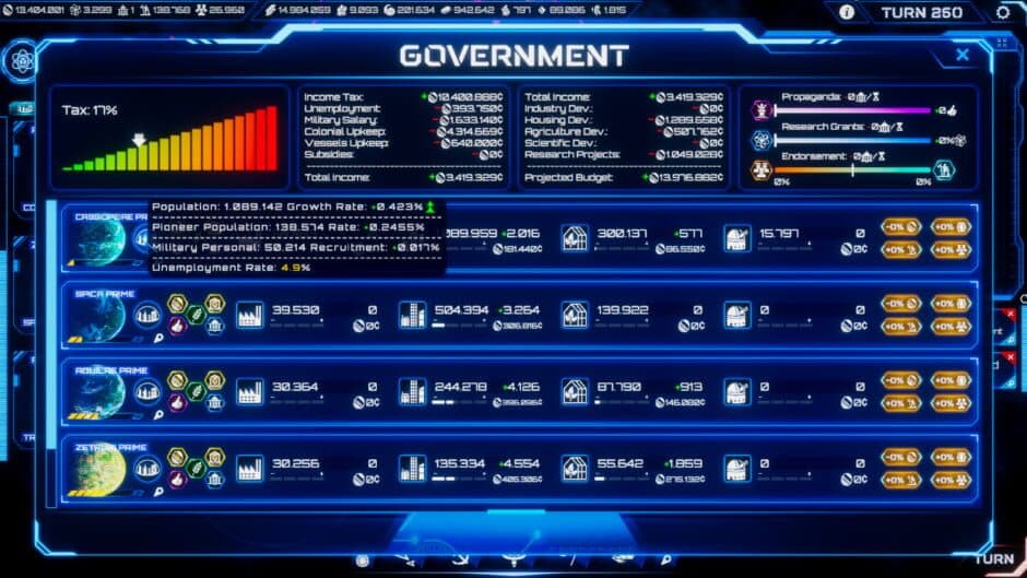 Скриншот 1 из Stellar Sovereigns