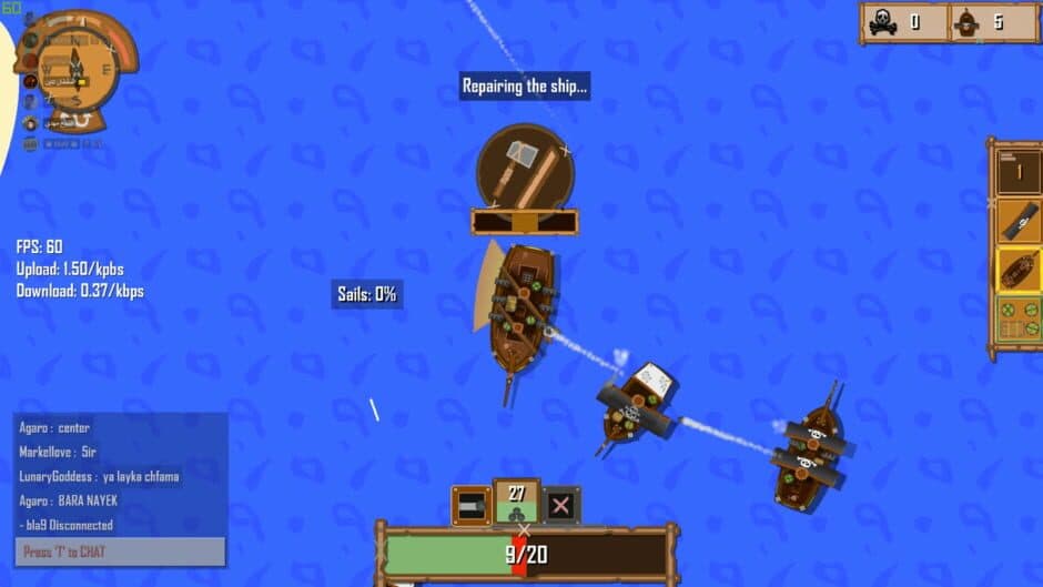 Скриншот 1 из PiratesBattle