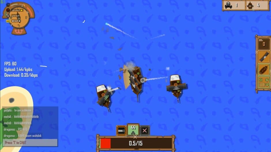 Скриншот 4 из PiratesBattle