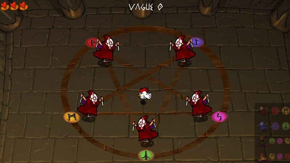 Скриншот 1 из Chicken Rune