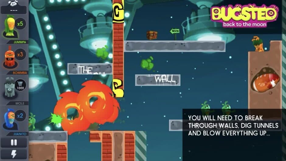 Скриншот 3 из Bugsted: Back to the Moon