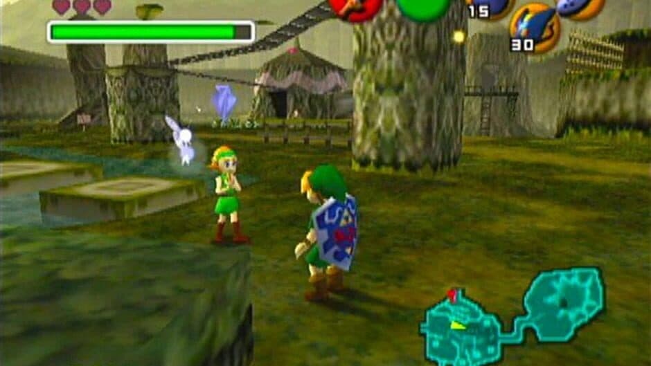 Скриншот 3 из The Legend of Zelda: Ocarina of Time + The Legend of Zelda: Ocarina of Time - Master Quest: Two-game Bonus Disc!