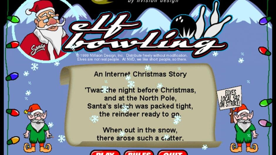 Скриншот 2 из Elf Bowling