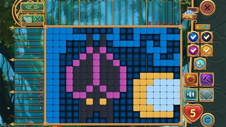 Скриншот 1 из Legendary Mosaics: The Dwarf and the Terrible Cat