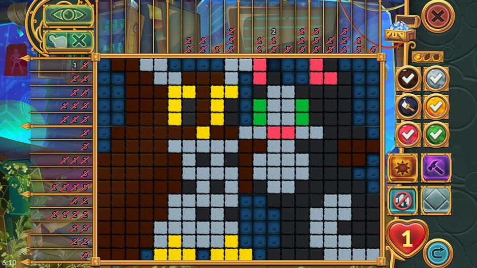 Скриншот 2 из Legendary Mosaics: The Dwarf and the Terrible Cat