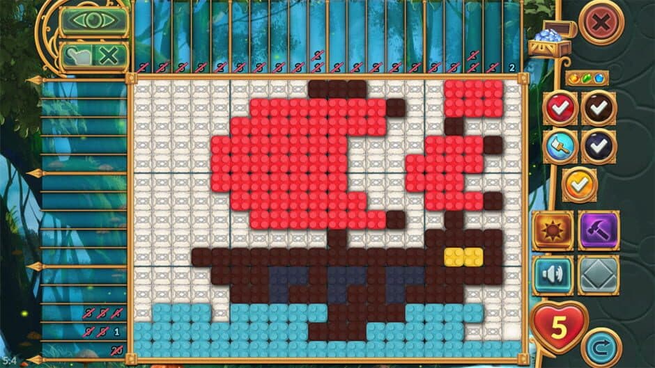 Скриншот 4 из Legendary Mosaics: The Dwarf and the Terrible Cat