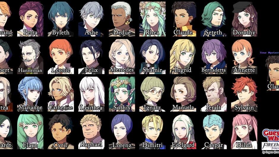 Скриншот 3 из Guess Who? Fire Emblem: Three Houses Edition!