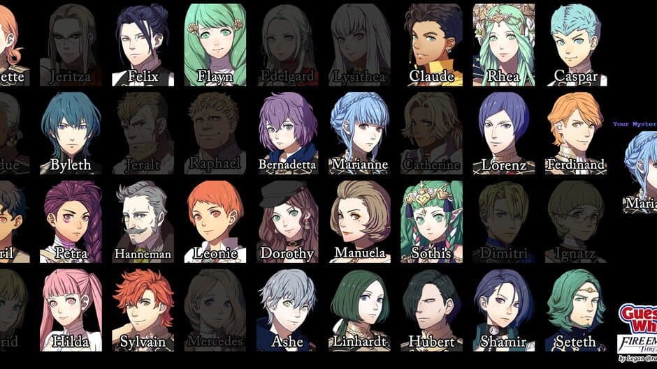 Скриншот 1 из Guess Who? Fire Emblem: Three Houses Edition!