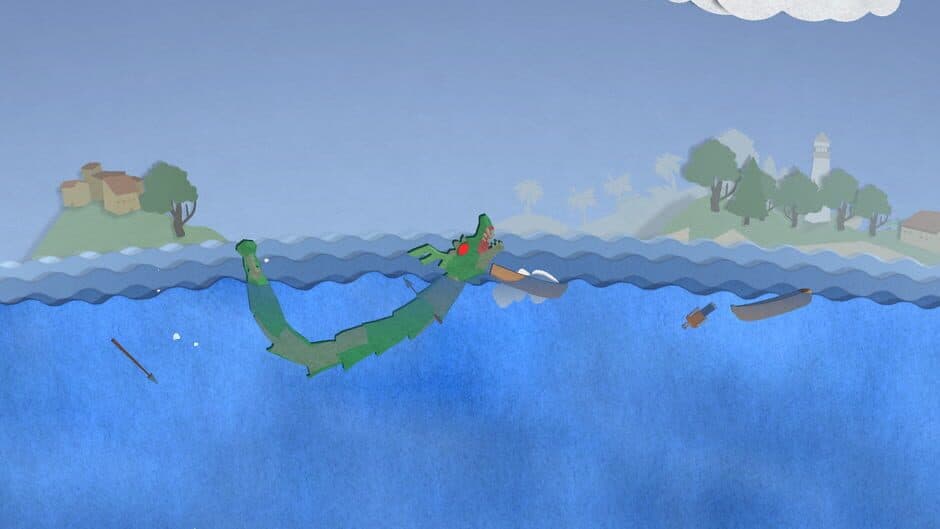 Скриншот 1 из Super Sea Serpent Simulator