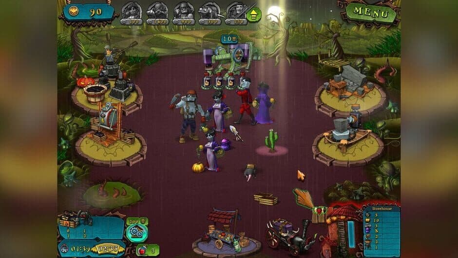 Скриншот 4 из Vampires vs. Zombies