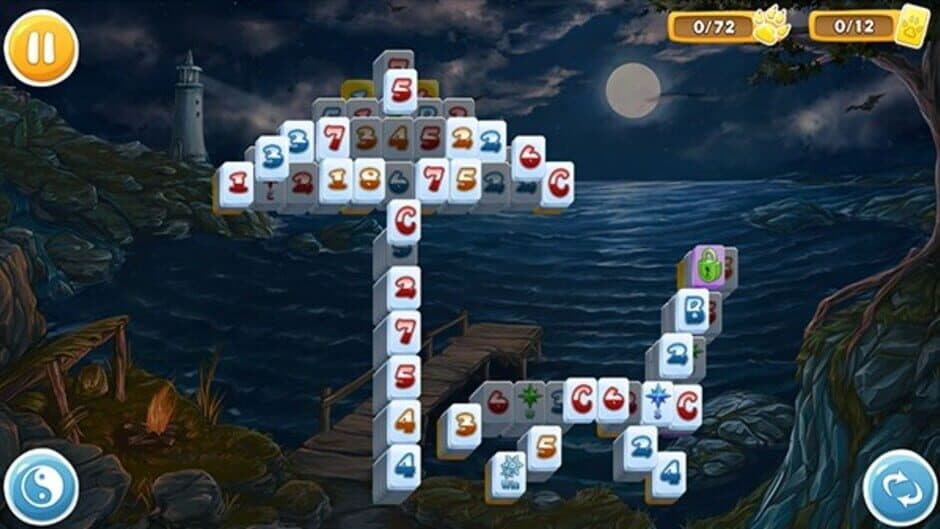 Скриншот 4 из Mahjong: Wolf's Stories
