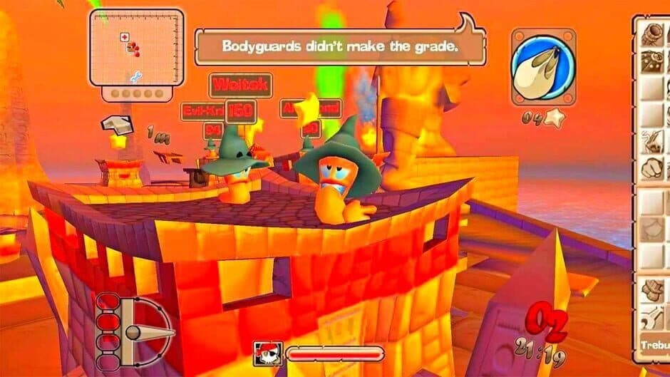 Скриншот 2 из Worms Forts: Under Siege