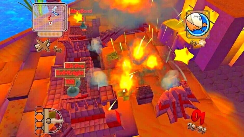 Скриншот 3 из Worms Forts: Under Siege