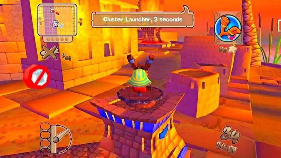 Скриншот 4 из Worms Forts: Under Siege