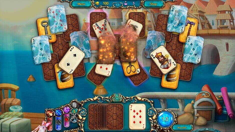 Скриншот 4 из Dreamland Solitaire: Dark Prophecy - Collector’s Edition