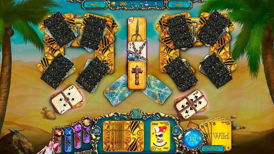 Скриншот 1 из Dreamland Solitaire: Dark Prophecy - Collector’s Edition