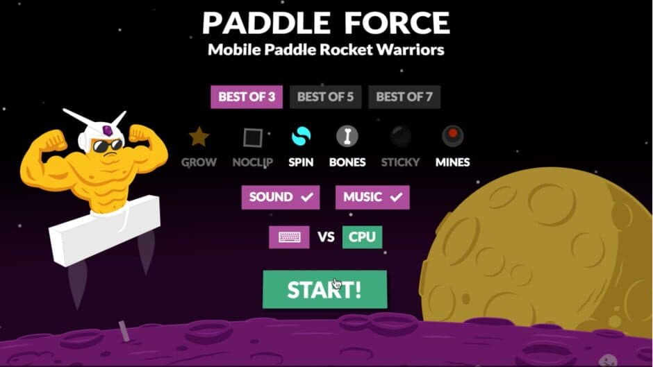 Скриншот 1 из Paddle Force