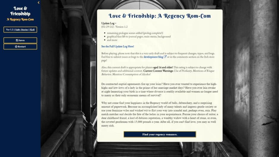 Скриншот 1 из Love & Friendship