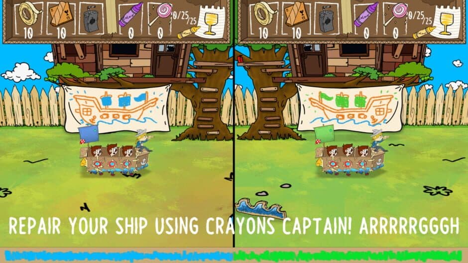 Скриншот 1 из Backyard Pirates