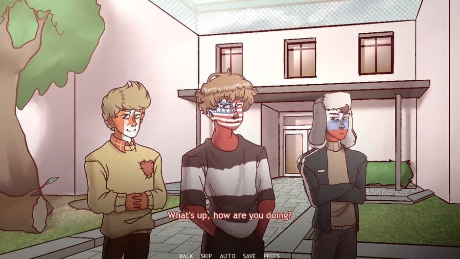 Скриншот 4 из Countryhumans: Dating Sim