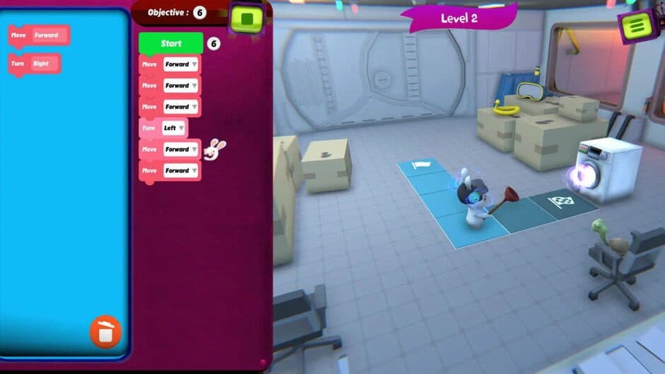 Скриншот 7 из Rabbids Coding!
