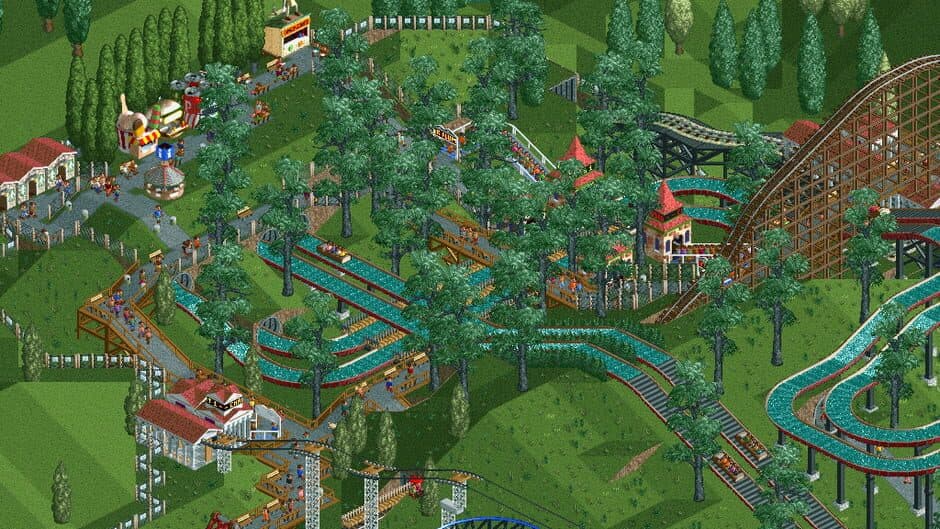 Скриншот 8 из RollerCoaster Tycoon