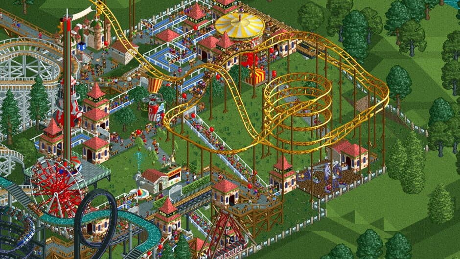 Скриншот 9 из RollerCoaster Tycoon