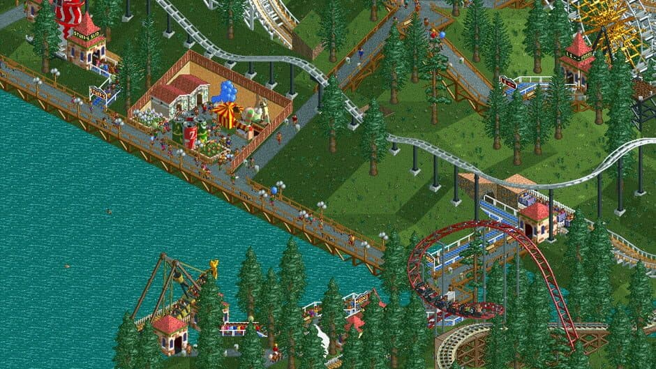 Скриншот 10 из RollerCoaster Tycoon